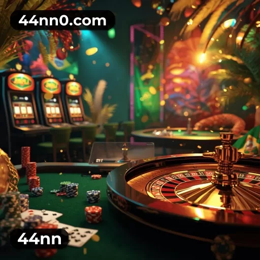 Catálogo de 2.547 jogos da 44nn incluindo Pragmatic Play e Evolution Gaming